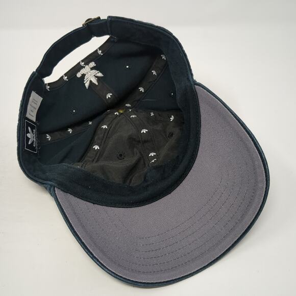 Adidas Trefoil Slideback Hat Blue One Size Adjustable Embroidered Logo - Picture 7 of 9